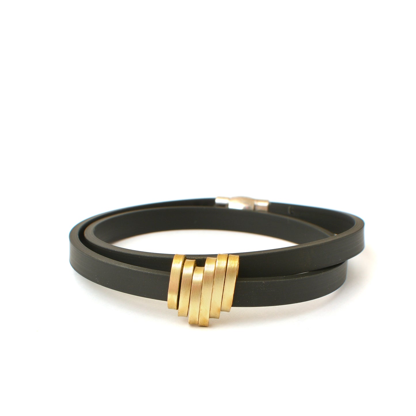 VIA CAOUTCHOUC MEN'S BRACELET