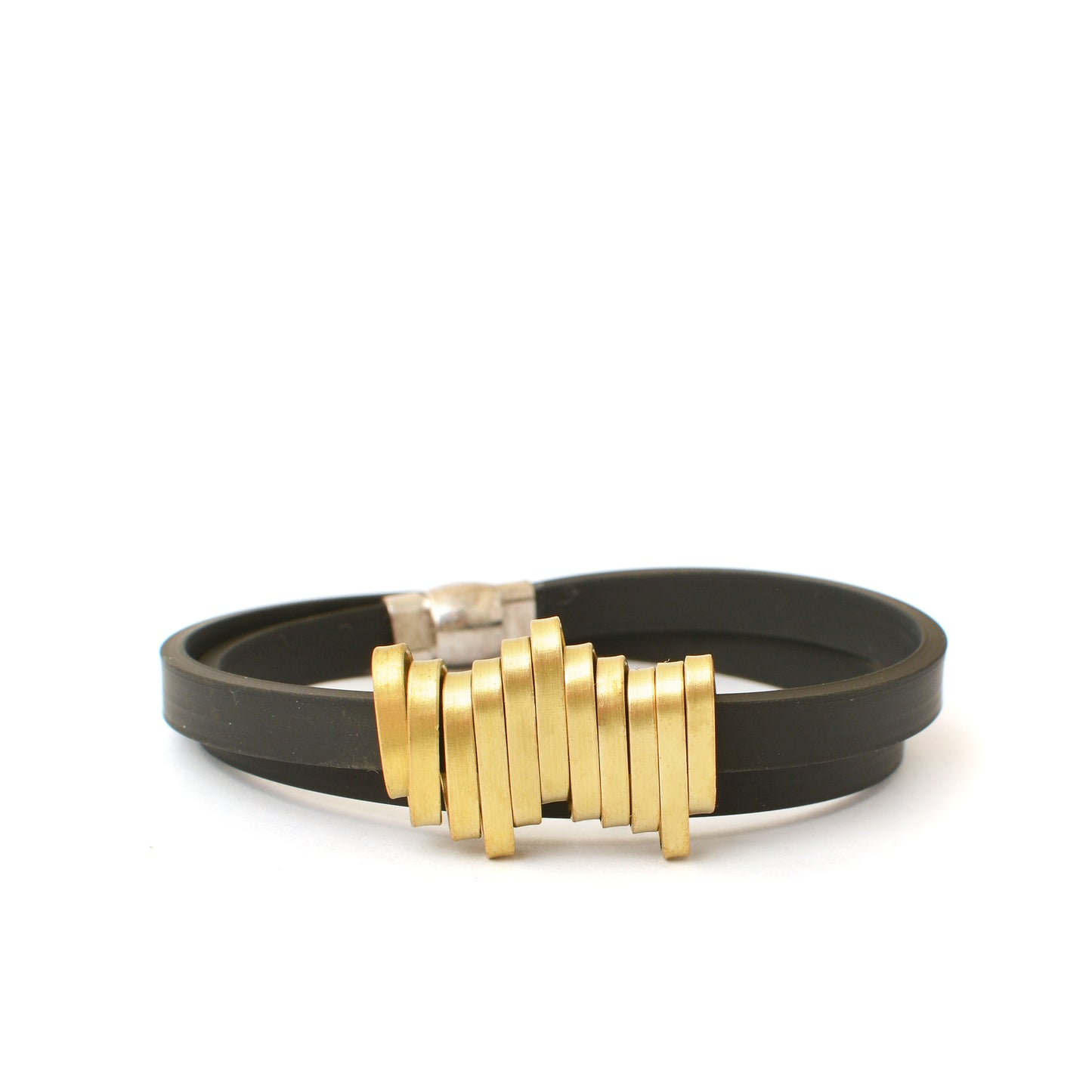 VIA CAOUTCHOUC MEN'S BRACELET