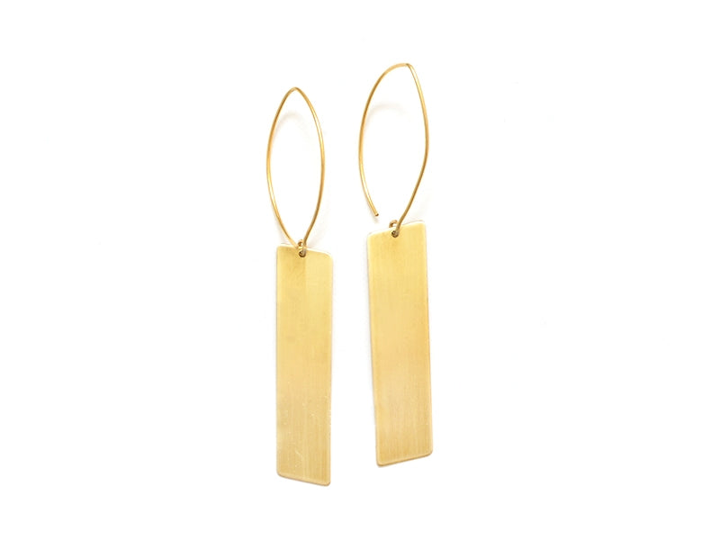 KUBO BRASS EARRINGS