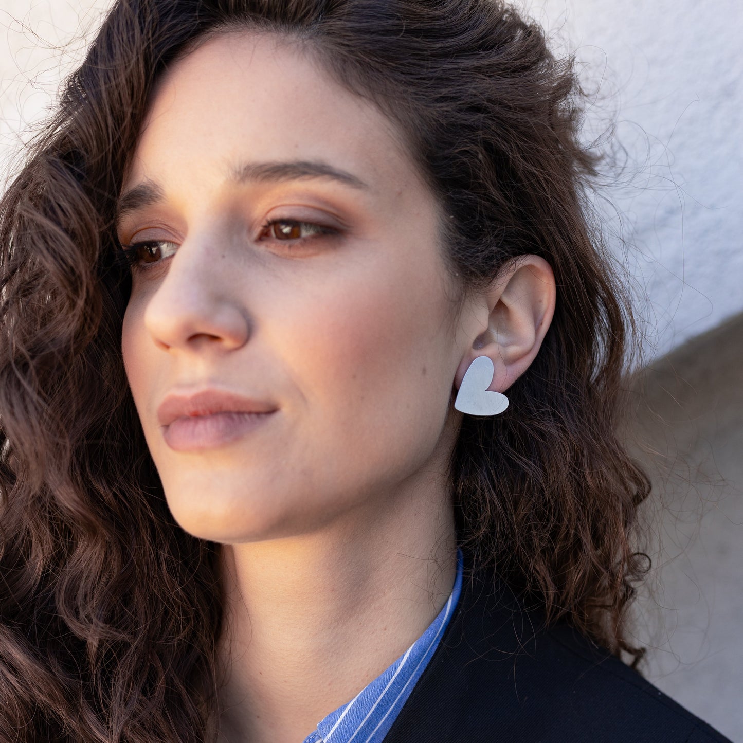 LOVE ZINC EARRINGS