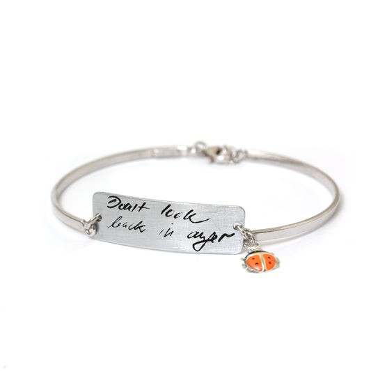 CHARM SILVER POEMA BRACELET