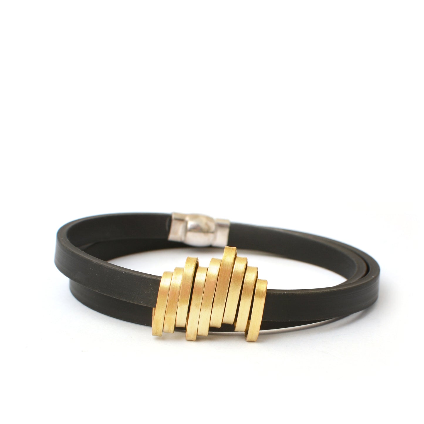 VIA CAOUTCHOUC MEN'S BRACELET