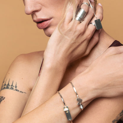 CHARM SILVER BRACELET