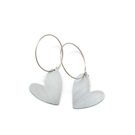 LOVE ZINC EARRINGS