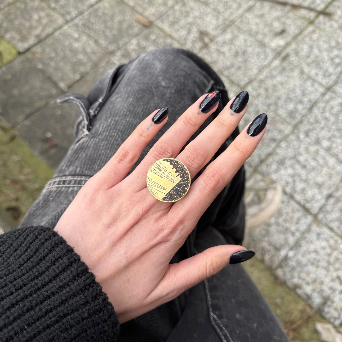 ETAT BRASS RING TINTA