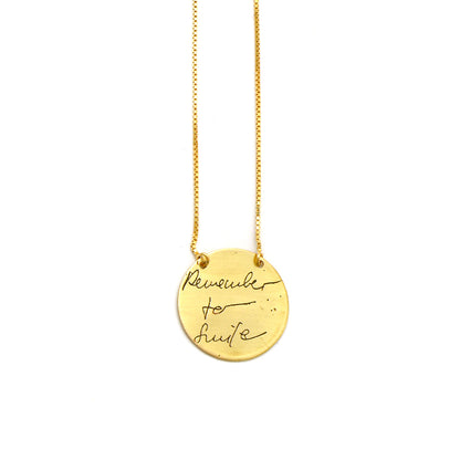 CAILLOU POEMA NECKLACE