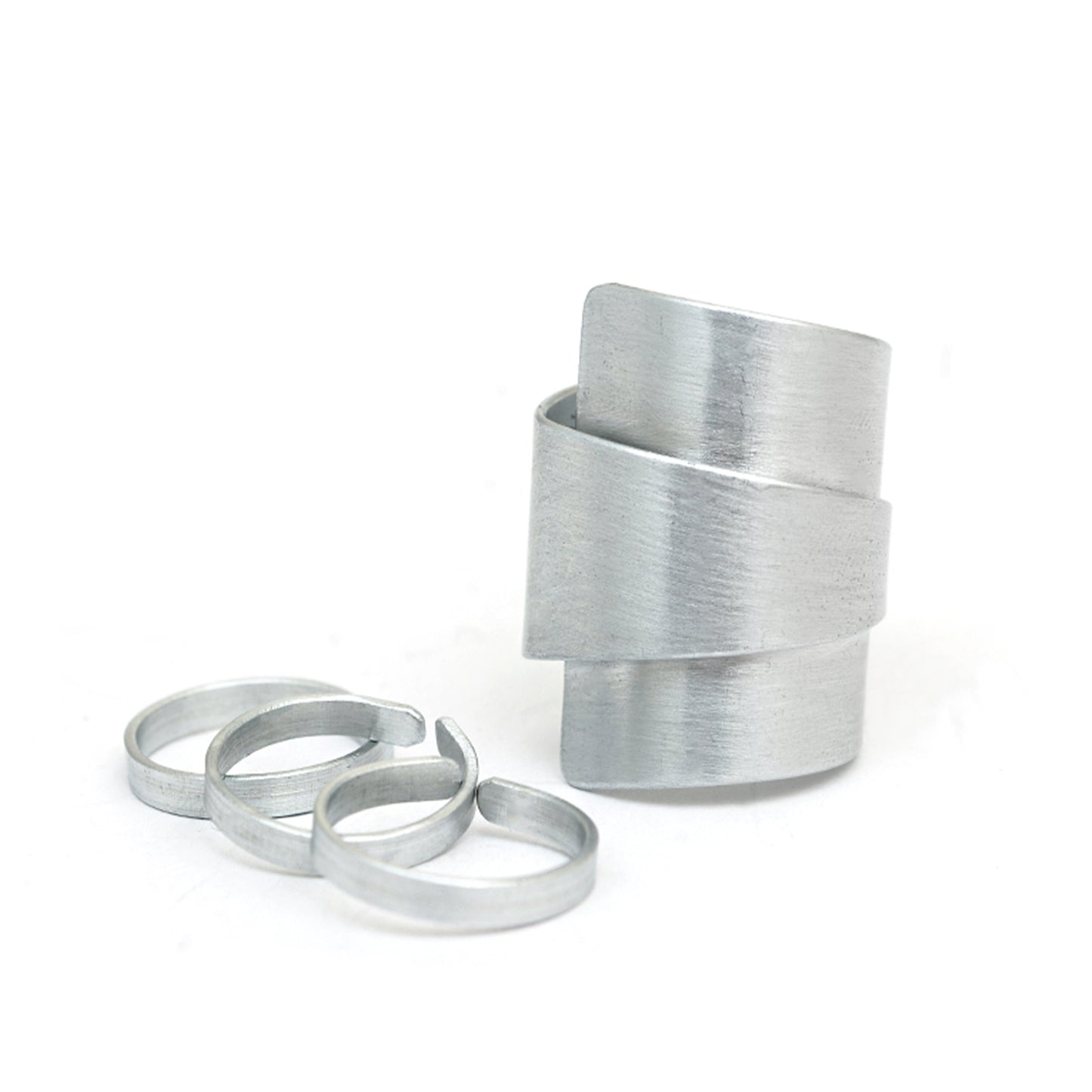 TESTA ZINC SET RINGS