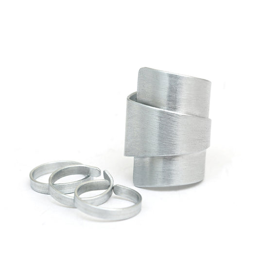 TESTA ZINC SET RINGS