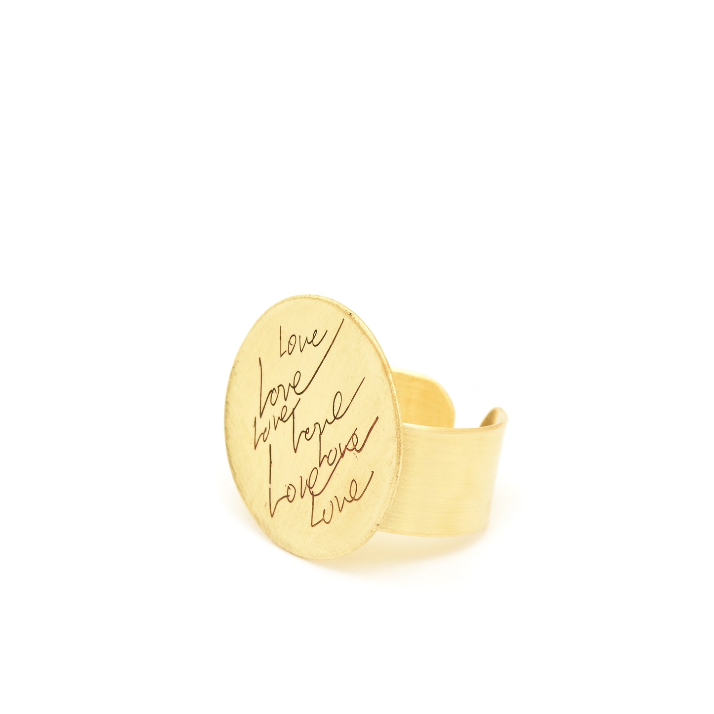 ETAT BRASS RING LOVE